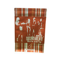 Octagonal Plastic  Bag Stand Up Pouch With Zipper For Nuts Packaging